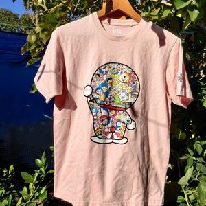 Doraemon x Murikami x Uniqlo shirt